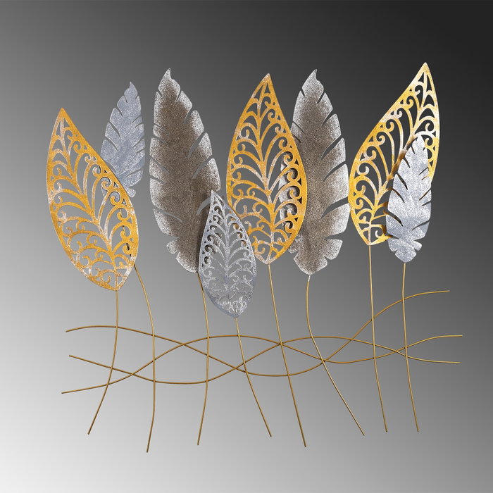 Wallity Accesorio decorativo de pared de metal Multicolor